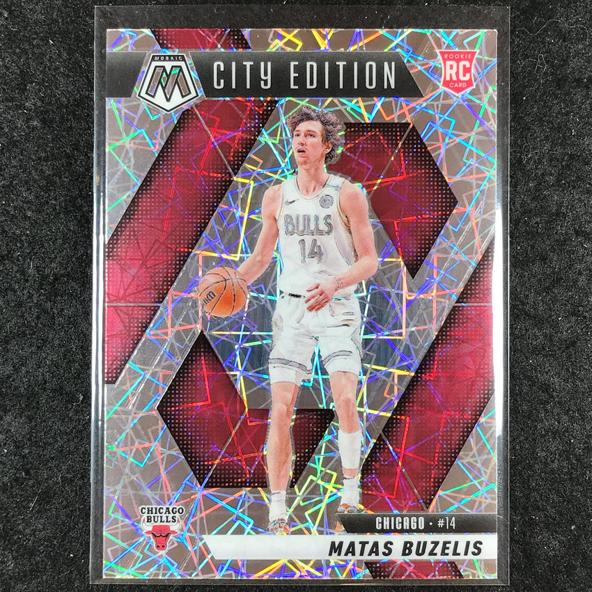 2024-25 Mosaic MATAS BUZELIS Rookie City Edition Premium Lazer #273