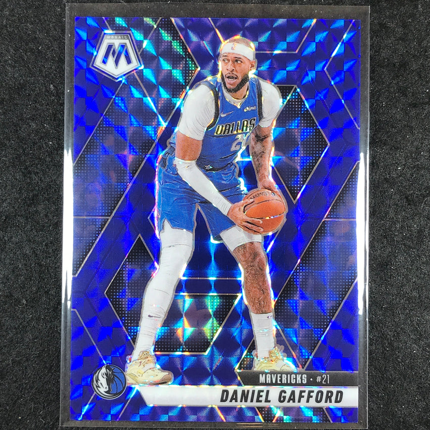 2024-25 Mosaic DANIEL GAFFORD Blue Mosaic /199 #55