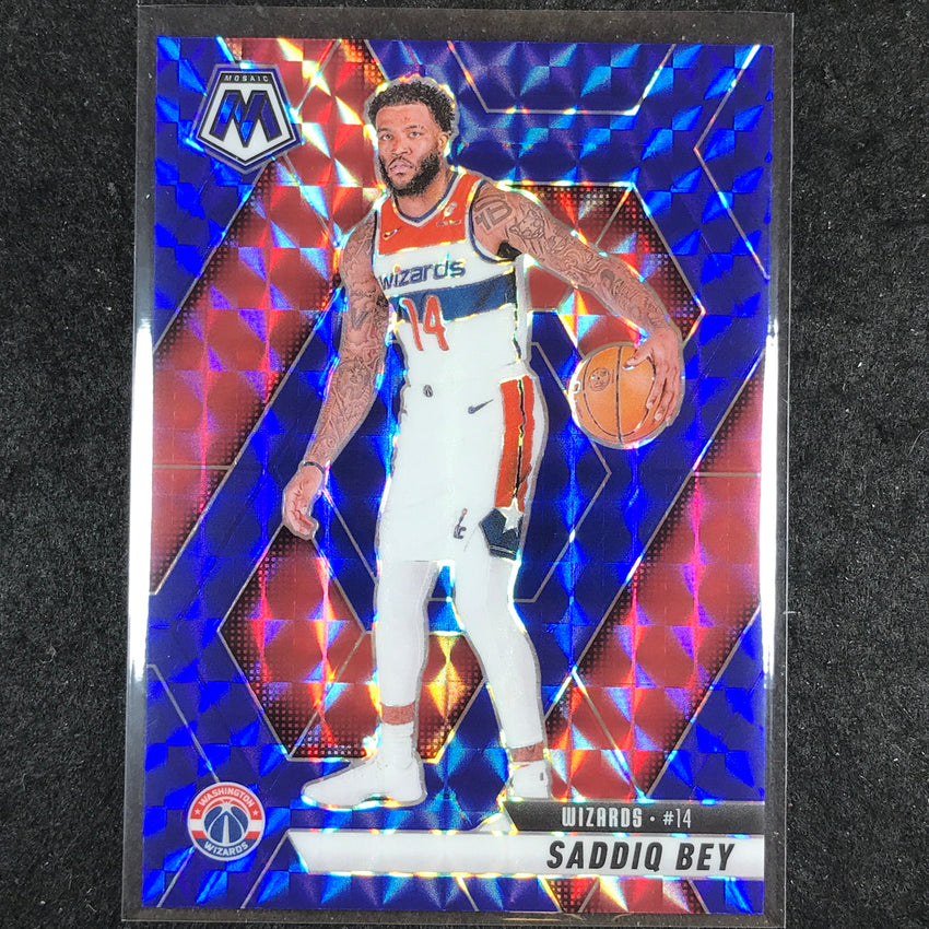 2024-25 Mosaic SADDIQ BEY Blue Mosaic /199 #79