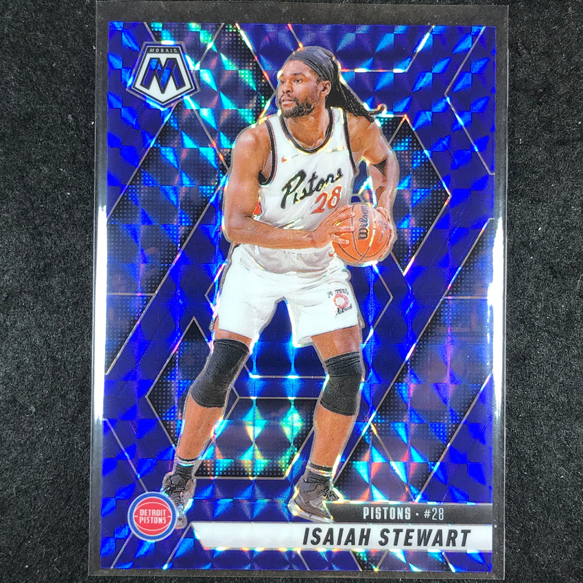 2024-25 Mosaic ISAIAH STEWART Blue Mosaic /199 #93