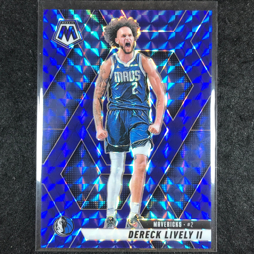 2024-25 Mosaic DERECK LIVELY II Blue Mosaic /199 #115