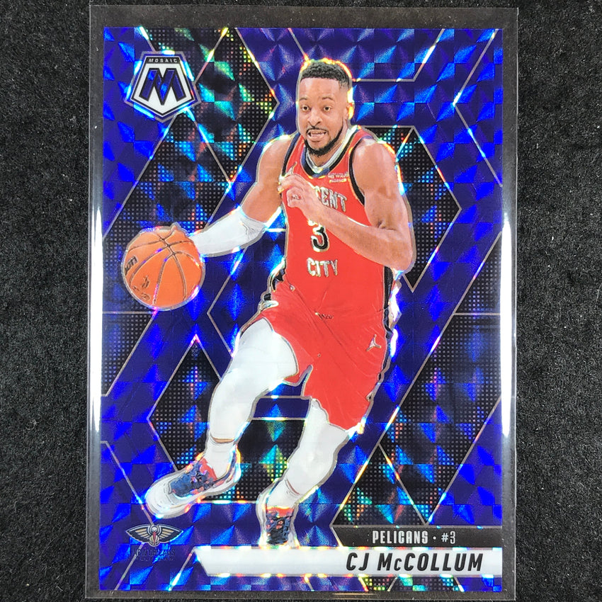 2024-25 Mosaic CJ MCCOLLUM Blue Mosaic /199 #191