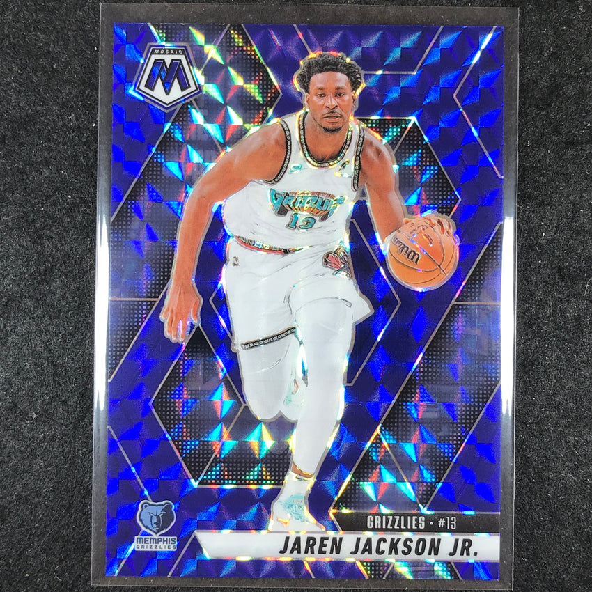 2024-25 Mosaic JAREN JACKSON JR. Blue Mosaic /199 #198