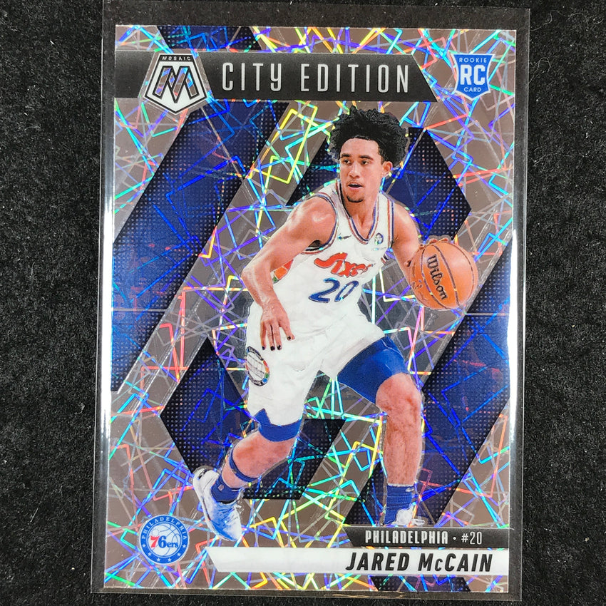 2024-25 Mosaic JARED MCCAIN Rookie City Edition Premium Lazer #277