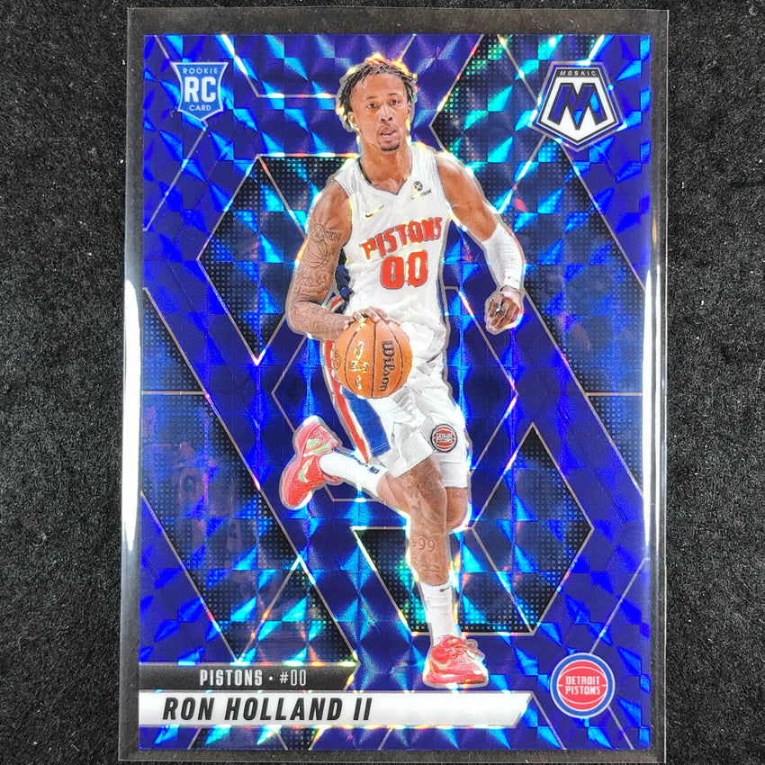 2024-25 Mosaic RON HOLLAND II Rookie Blue Mosaic /199 #219
