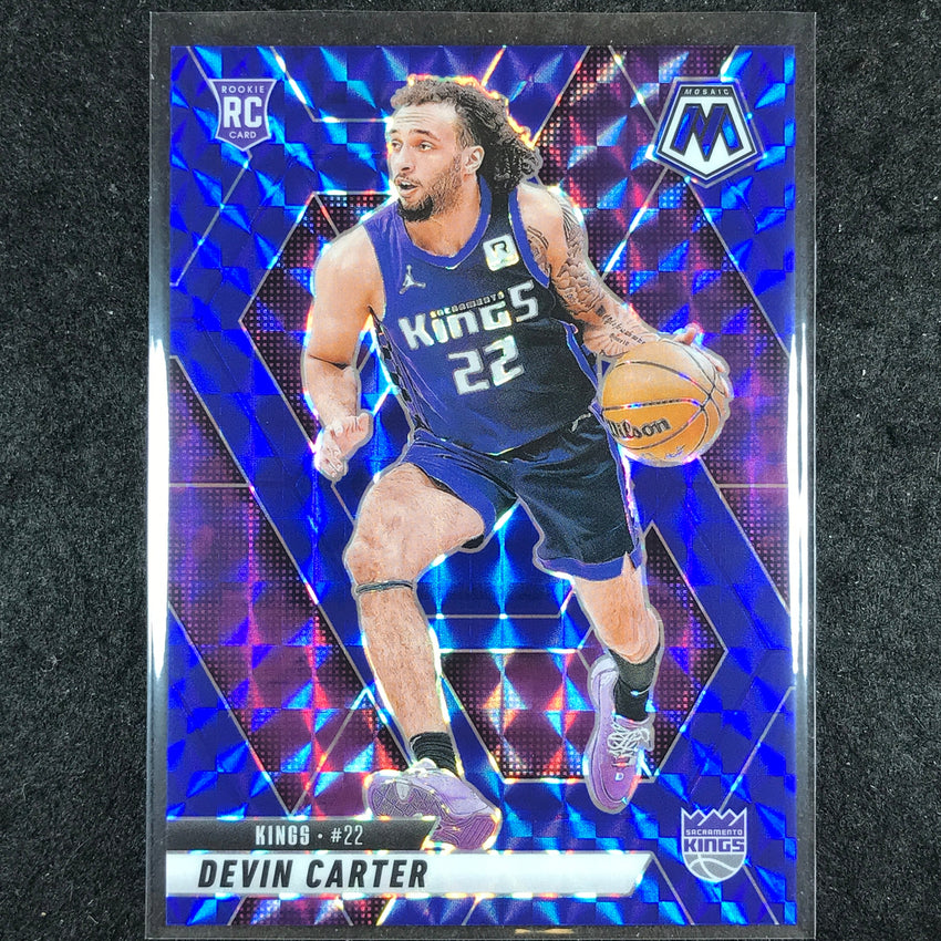 2024-25 Mosaic DEVIN CARTER Rookie Blue Mosaic /199 #229