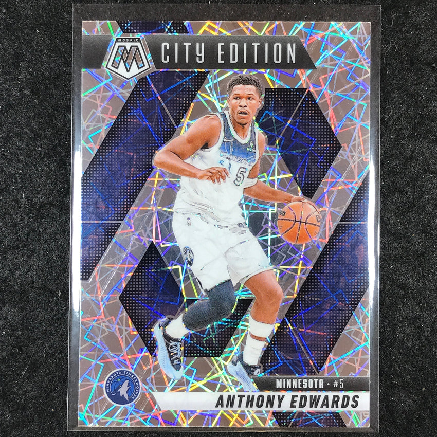 2024-25 Mosaic ANTHONY EDWARDS City Edition Premium Lazer #279