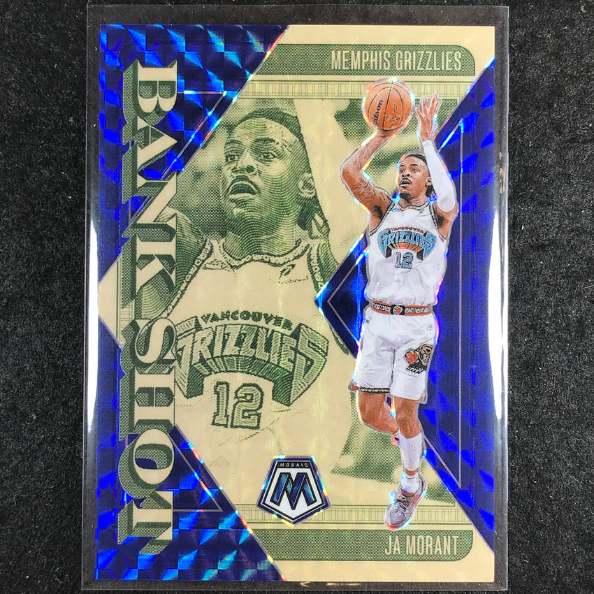 2024-25 Mosaic JA MORANT Bank Shot Blue Mosaic /199 #10