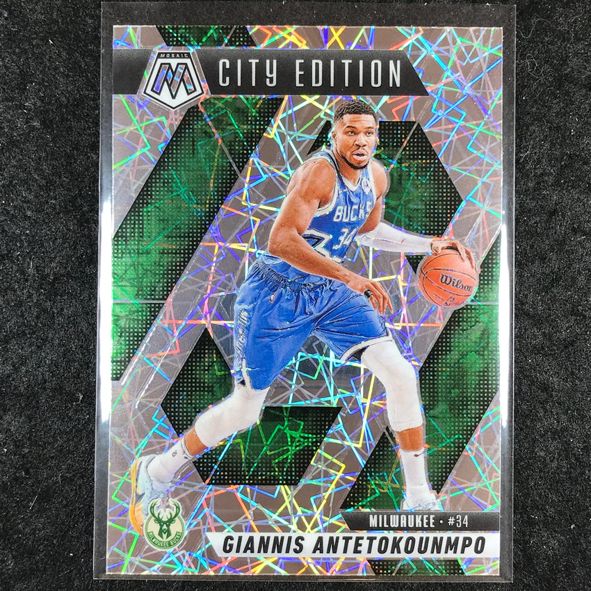 2024-25 Mosaic GIANNIS ANTETOKOUNMPO City Edition Premium Lazer #282