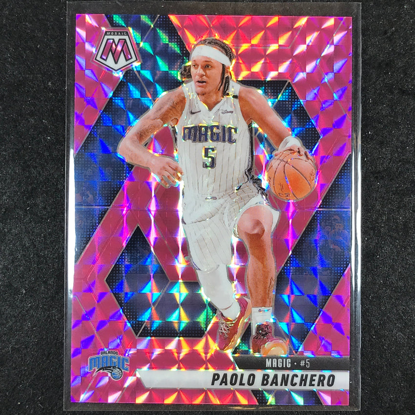 2024-25 Mosaic PAOLO BANCHERO Pink Mosaic /175 #1