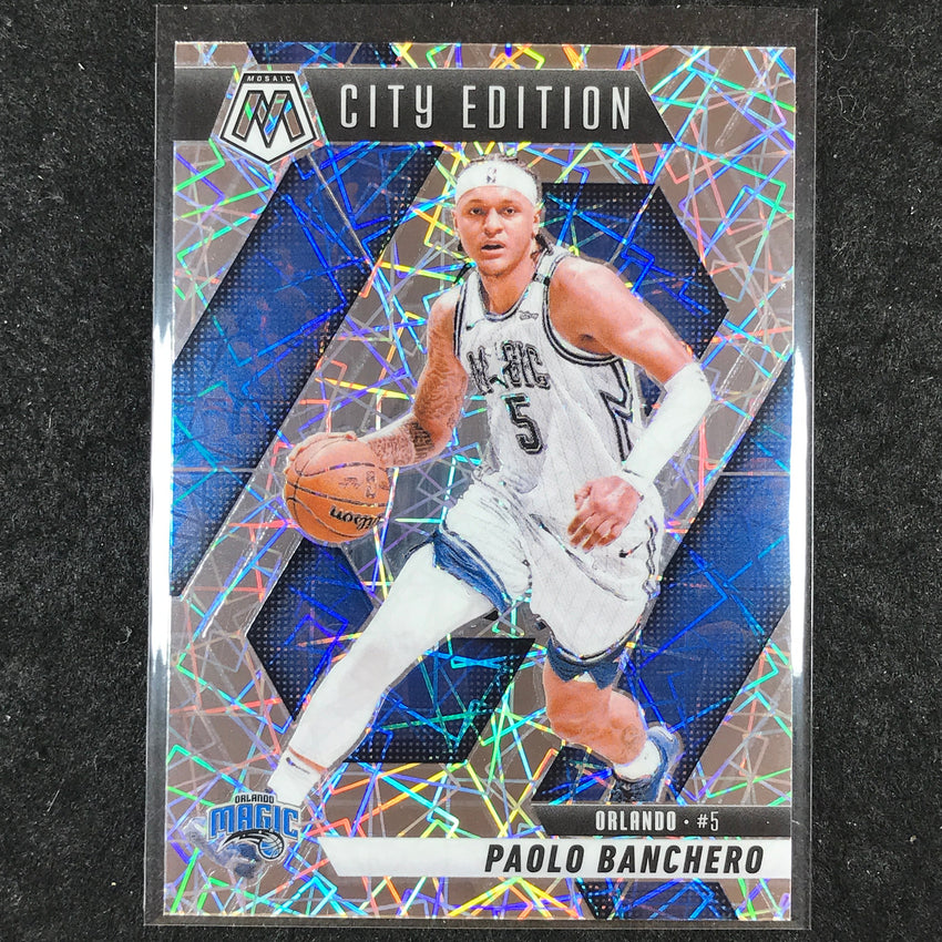 2024-25 Mosaic PAOLO BANCHERO City Edition Premium Lazer #283