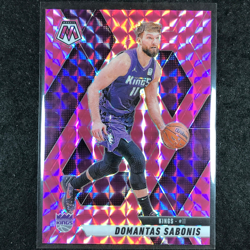 2024-25 Mosaic DOMANTAS SABONIS Pink Mosaic /175 #17