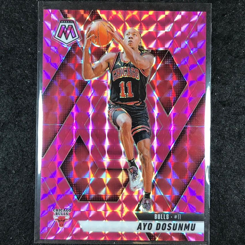2024-25 Mosaic AYO DOSUNMU Pink Mosaic /175 #32
