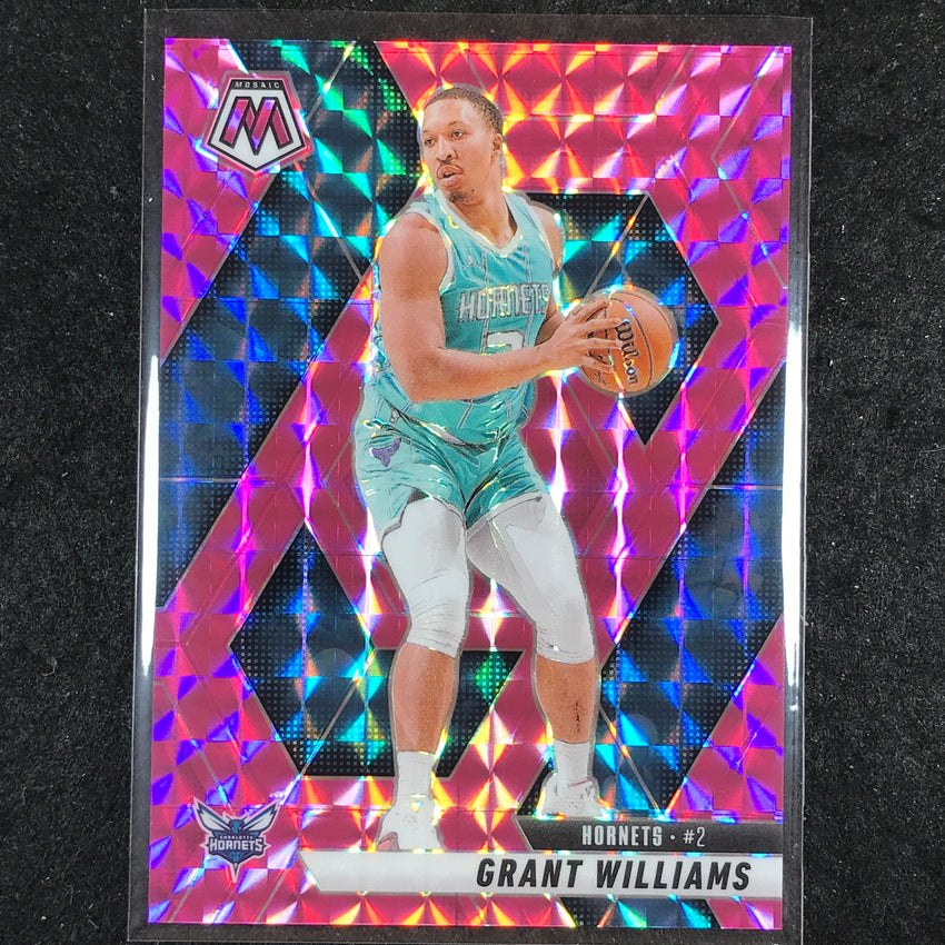 2024-25 Mosaic GRANT WILLIAMS Pink Mosaic /175 #43