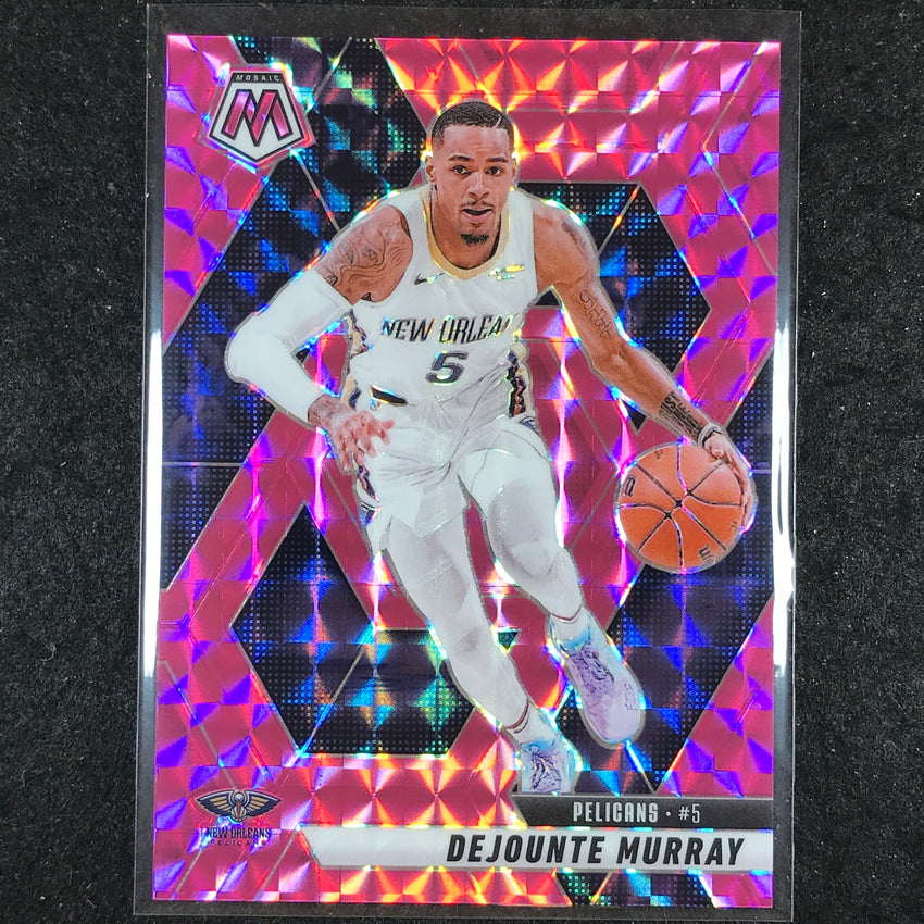 2024-25 Mosaic DEJOUNTE MURRAY Pink Mosaic /175 #82