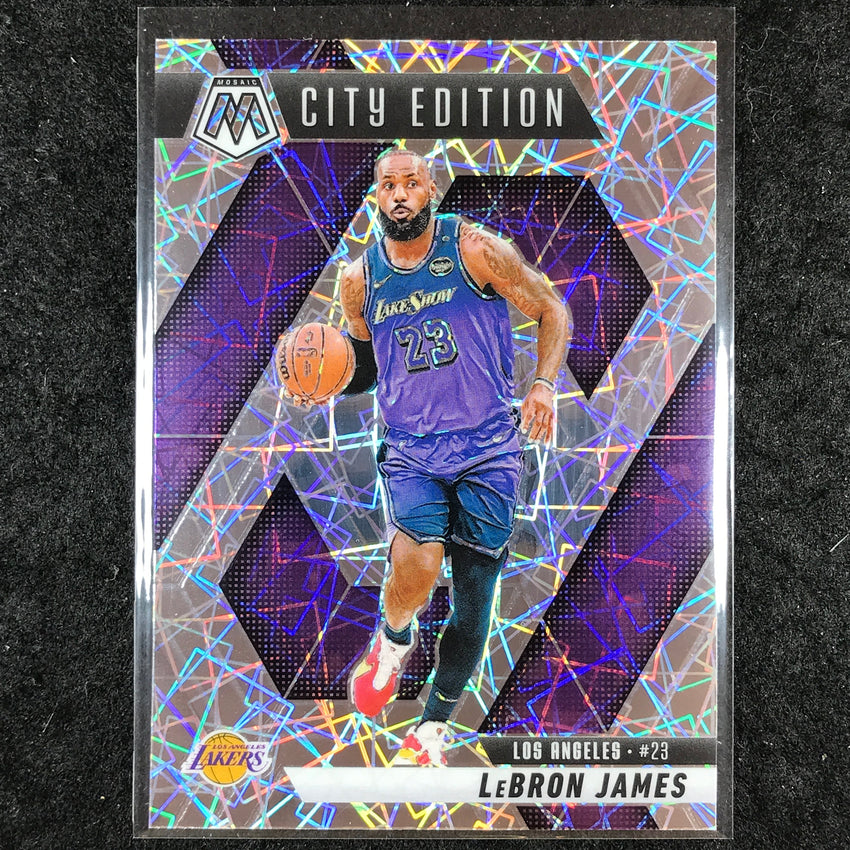 2024-25 Mosaic LEBRON JAMES City Edition Premium Lazer #286