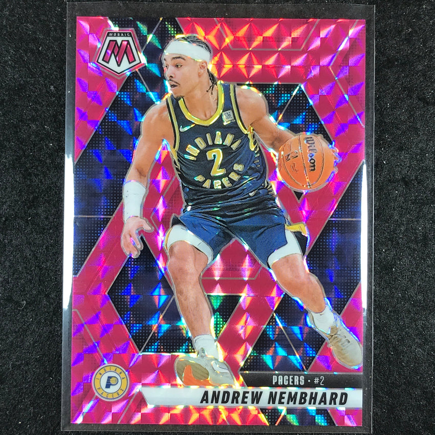 2024-25 Mosaic ANDREW NEMBHARD Pink Mosaic /175 #108
