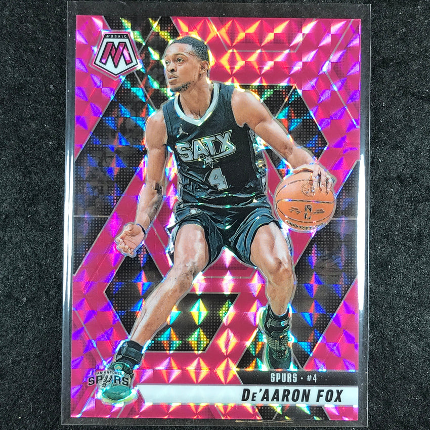 2024-25 Mosaic DE'AARON FOX Pink Mosaic /175 #124