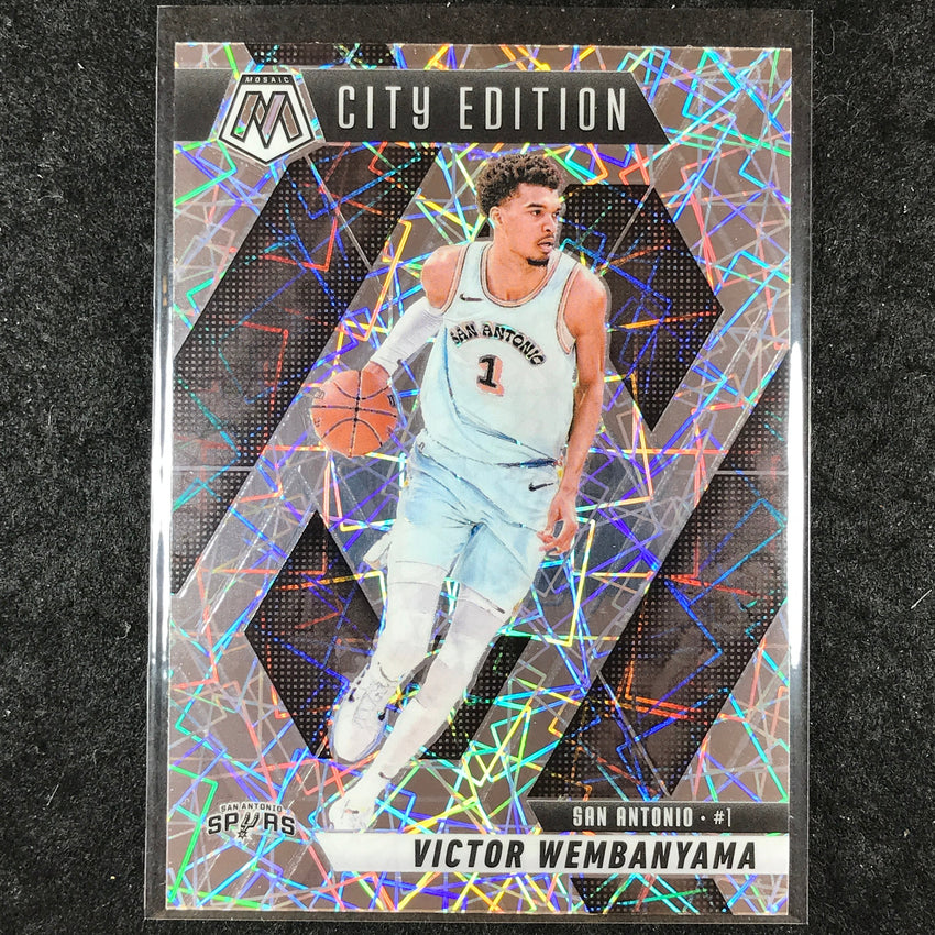 2024-25 Mosaic VICTOR WEMBANYAMA City Edition Premium Lazer #288