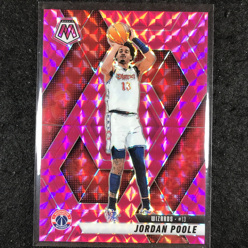 2024-25 Mosaic JORDAN POOLE Pink Mosaic /175 #197