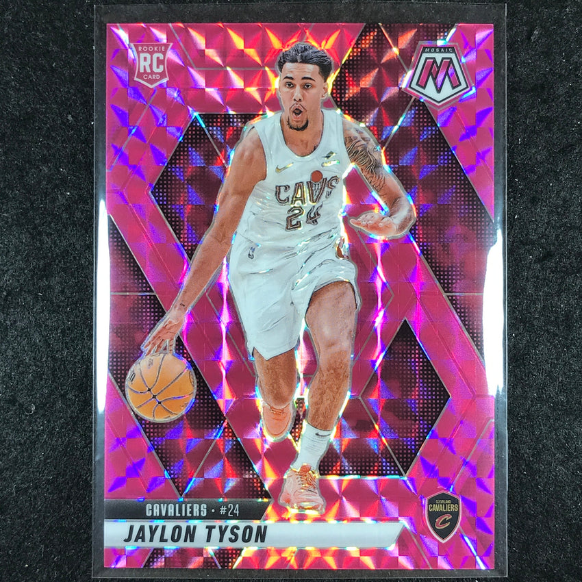 2024-25 Mosaic JAYLON TYSON Rookie Pink Mosaic /175 #217