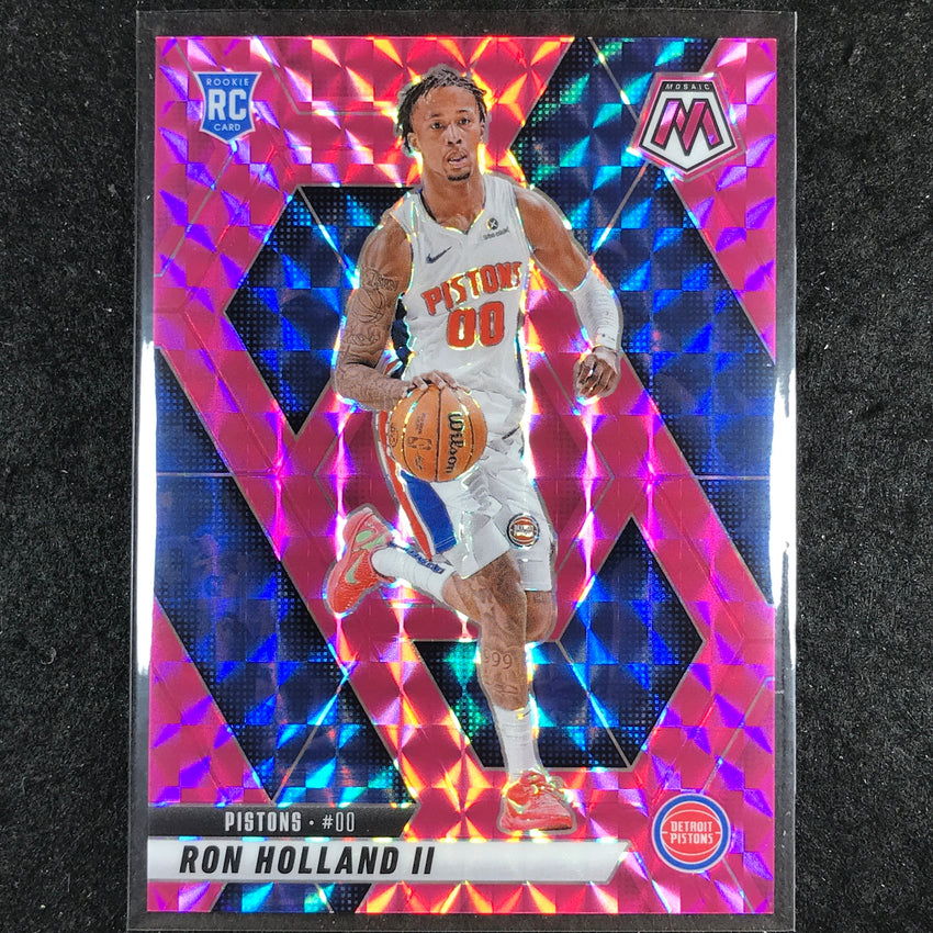 2024-25 Mosaic RON HOLLAND II Rookie Pink Mosaic /175 #219