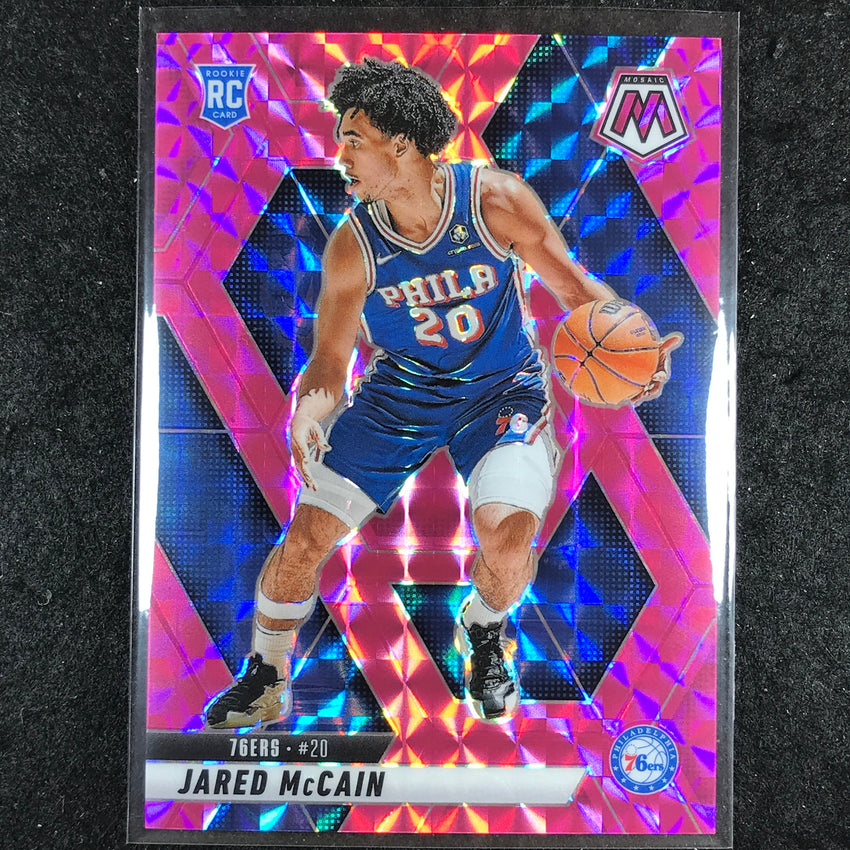 2024-25 Mosaic JARED MCCAIN Rookie Pink Mosaic /175 #228