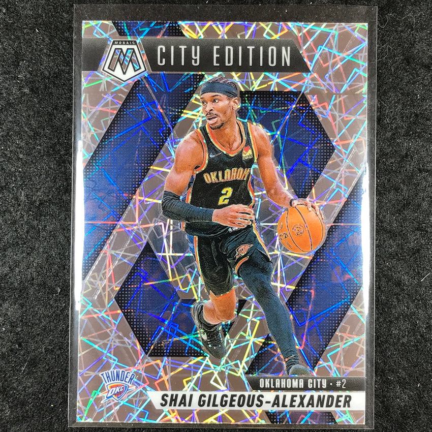 2024-25 Mosaic SHAI GILGEOUS-ALEXANDER City Edition Premium Lazer #289