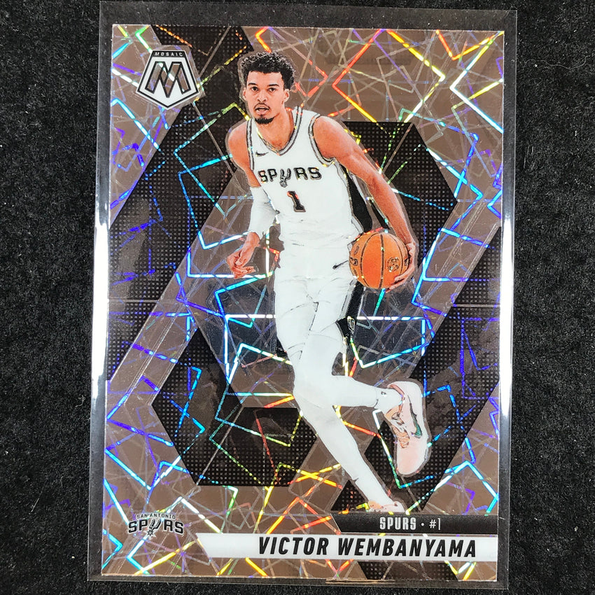 2024-25 Mosaic VICTOR WEMBANYAMA Base Premium Lazer #31