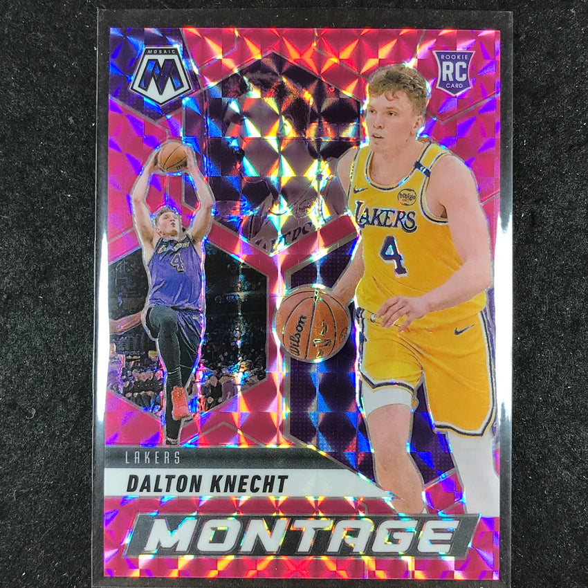2024-25 Mosaic DALTON KNECHT Montage Rookie Pink Mosaic /149 #27