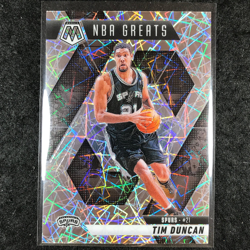2024-25 Mosaic TIM DUNCAN NBA Greats Premium Lazer #291