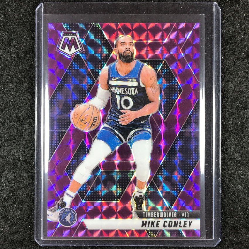 2024-25 Mosaic MIKE CONLEY Purple Mosaic 39/99 #20