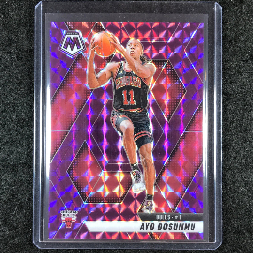 2024-25 Mosaic AYO DOSUNMU Purple Mosaic 36/99 #32
