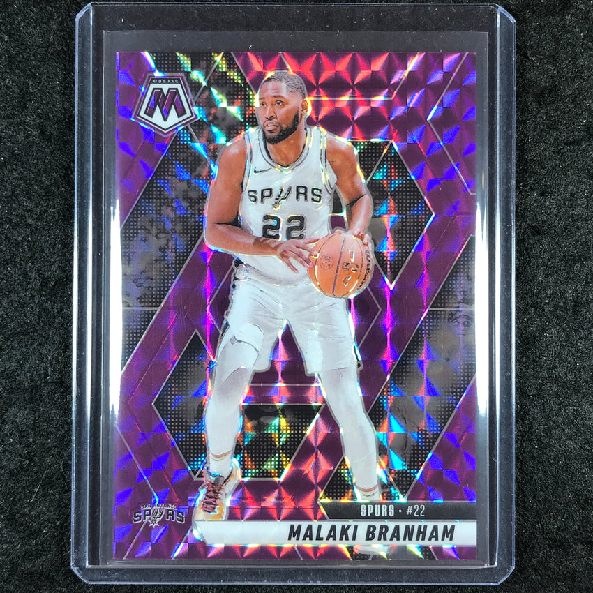 2024-25 Mosaic MALAKI BRANHAM Purple Mosaic 81/99 #95