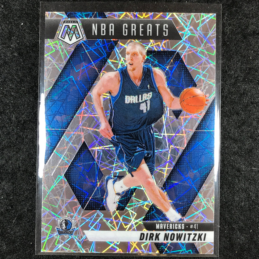 2024-25 Mosaic DIRK NOWITZKI NBA Greats Premium Lazer #295