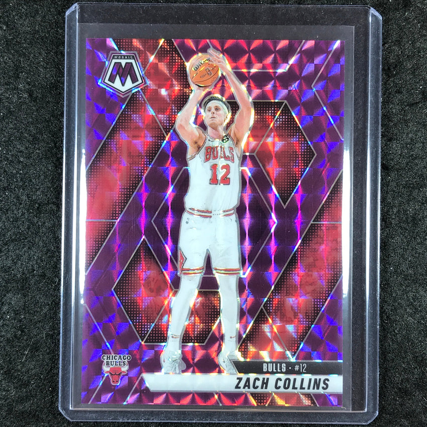 2024-25 Mosaic ZACH COLLINS Purple Mosaic 53/99 #125
