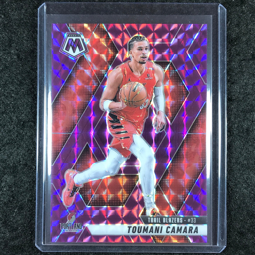 2024-25 Mosaic TOUMANI CAMARA Purple Mosaic 32/99 #157