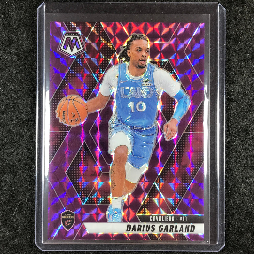 2024-25 Mosaic DARIUS GARLAND Purple Mosaic 93/99 #189