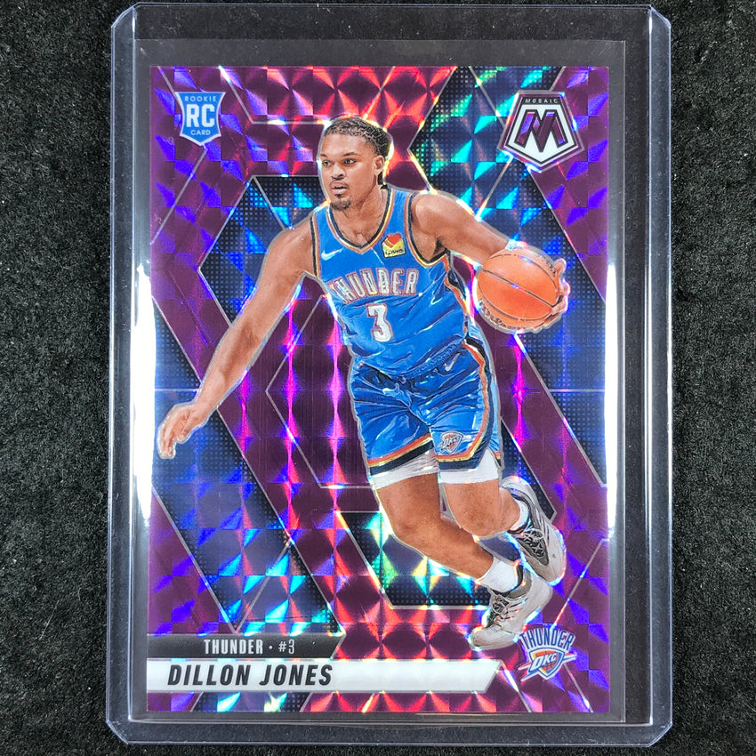 2024-25 Mosaic DILLON JONES Rookie Purple Mosaic 21/99 #224