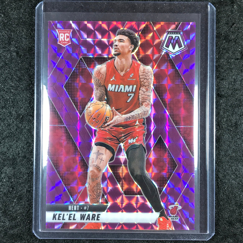2024-25 Mosaic KEL'EL WARE Rookie Purple Mosaic 89/99 #232