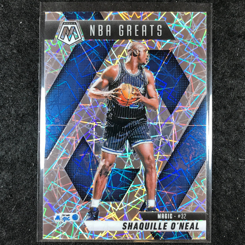 2024-25 Mosaic SHAQUILLE O'NEAL NBA Greats Premium Lazer #297