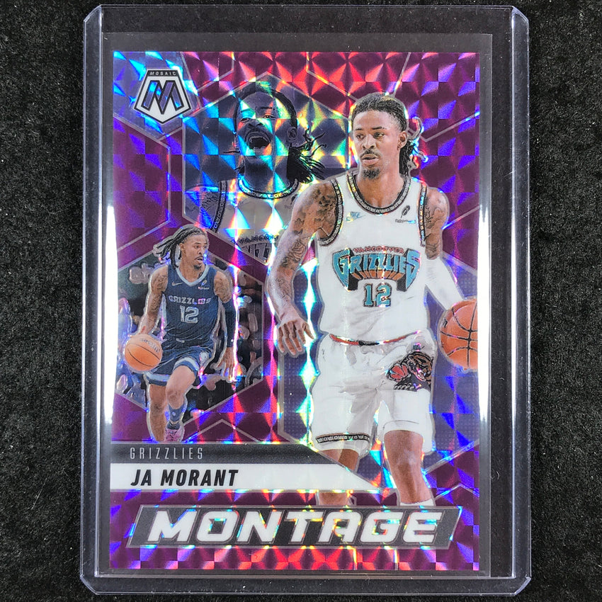 2024-25 Mosaic JA MORANT Montage Purple Mosaic 56/99 #7