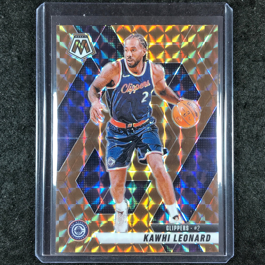2024-25 Mosaic KAWHI LEONARD Bronze Mosaic 36/75 #7