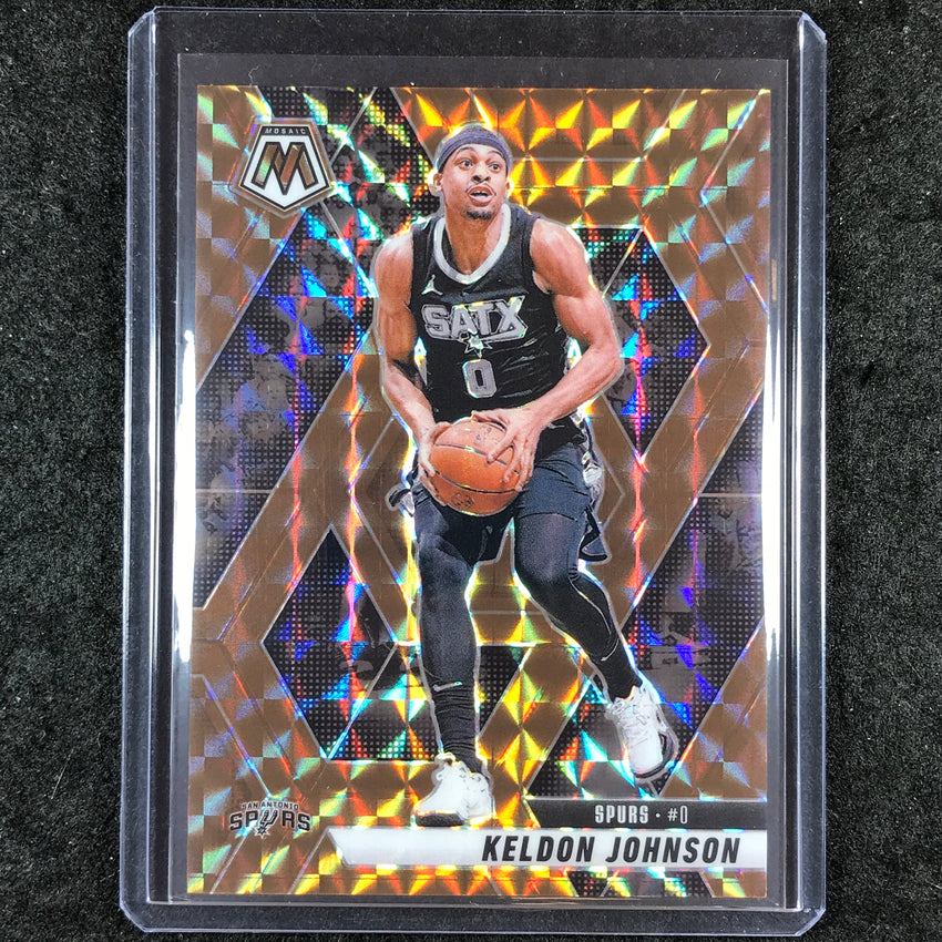 2024-25 Mosaic KELDON JOHNSON Bronze Mosaic 50/75 #9