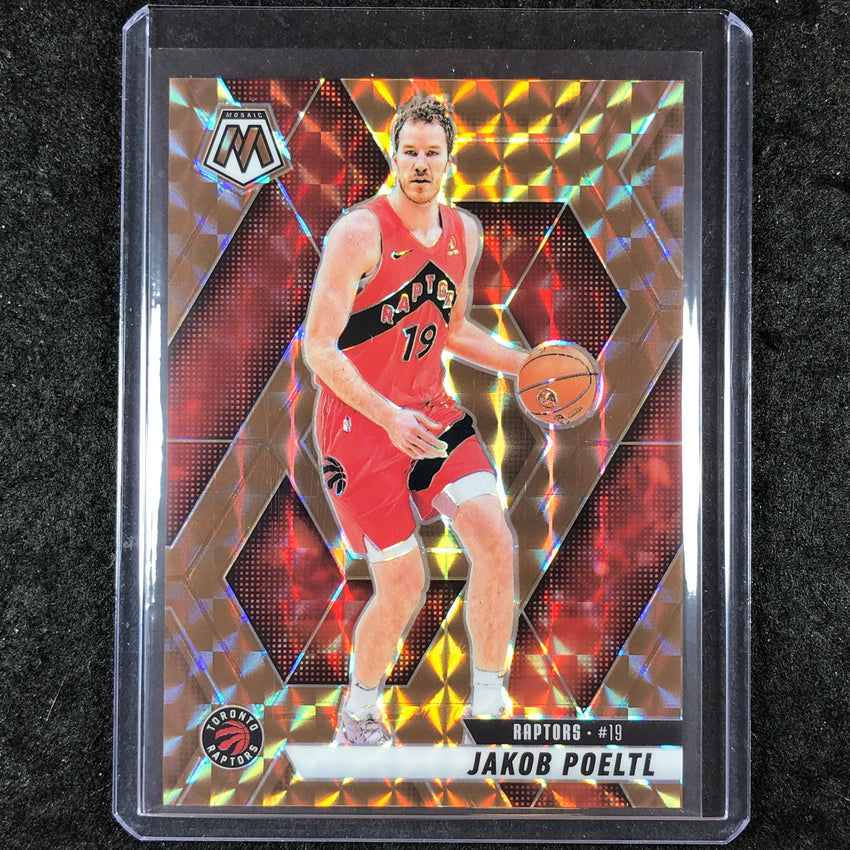 2024-25 Mosaic JAKOB POELTL Bronze Mosaic 18/75 #162