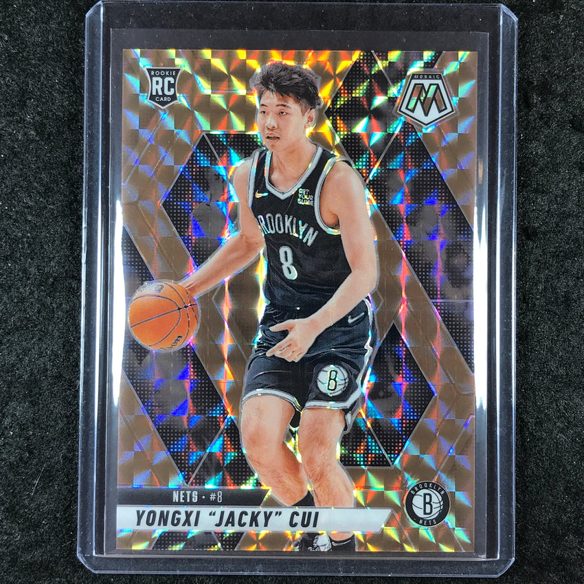 2024-25 Mosaic YONGXI "JACKY" CUI Rookie Bronze Mosaic 57/75 #212