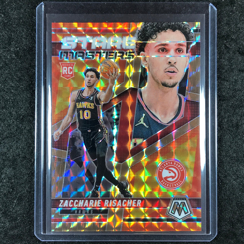 2024-25 Mosaic ZACCHARIE RISACHER Stare Masters Rookie Bronze Mosaic 73/75 #20