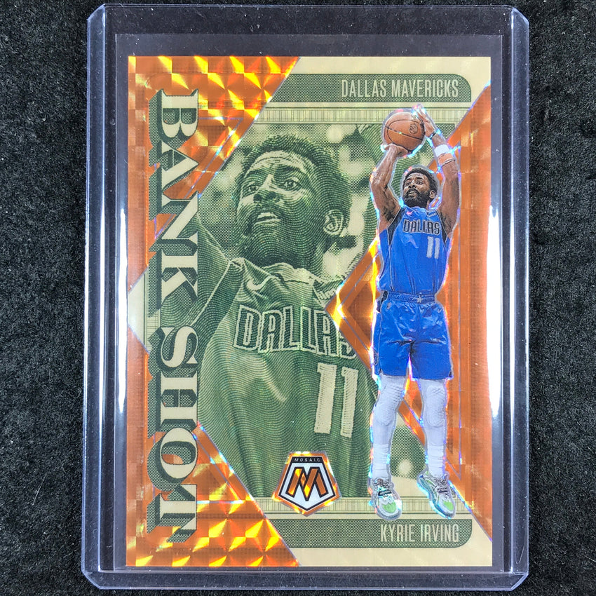 2024-25 Mosaic KYRIE IRVING Bank Shot Orange Mosaic 31/49 #5