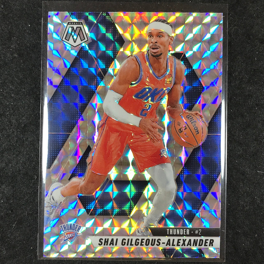 2024-25 Mosaic SHAI GILGEOUS-ALEXANDER Base Mosaic #38