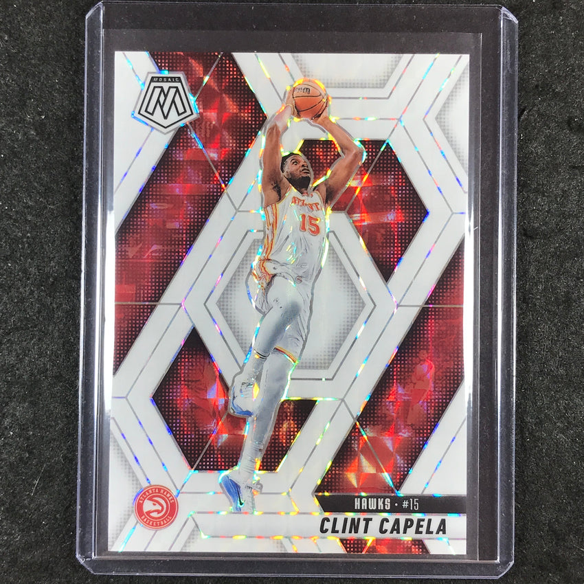2024-25 Mosaic CLINT CAPELA White Mosaic 13/25 #173